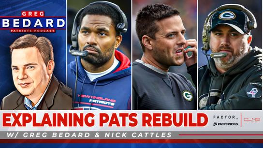 .@PrizePicks Bedard Patriots Pod: Veteran Packers writer Tom Silverstein helps make sense of Patriots rebuild taken at BSJ Headquarters (Patriots)
